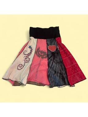 American Vintage Women's Multi and Pink Skirt
